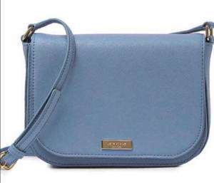 lot 4056 image: Kate Spade Laurel Way Carsen Crossbody Bag Color name - Blue Dawn Retails $140