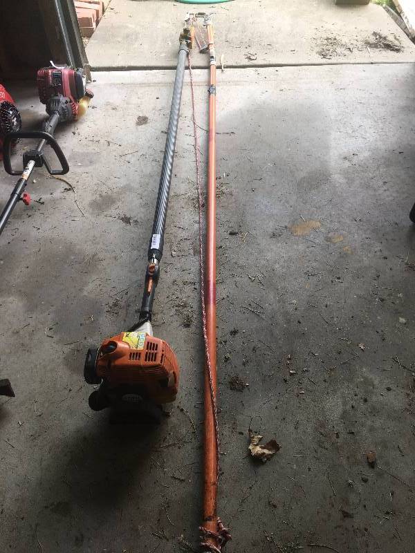 lot 477 image: Stihl Pole Saw & Pole Pruner