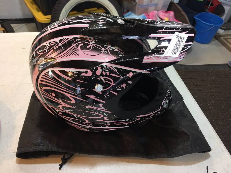 lot 487 image: Typhoon Dirt Bike Helmet