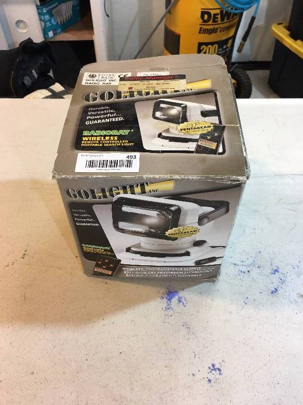 lot 493 image: New Golight Spotlight