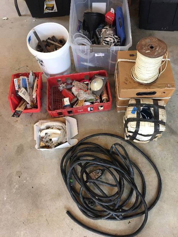 lot 534 image: Wiring Hardware & Misc.