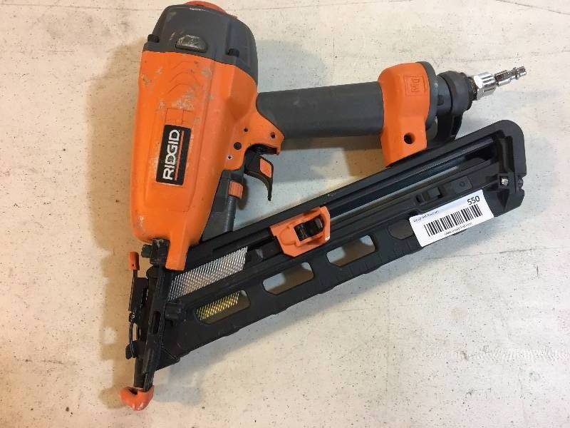 lot 550 image: Ridgid 2-12 Angled Finish Nailer