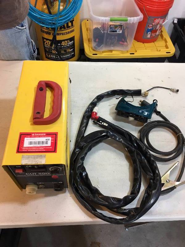 lot 379 image: NEW UNUSED RAMSOND CUT 50DX DIGITAL INVERTER AIR PLASMA CUTTER