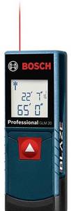 lot 37496 image: BOSCH GLM20 Blaze 65ft Laser Distance Measure With Real Time Measuring,Blue