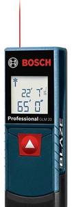 lot 37512 image: BOSCH GLM20 Blaze 65ft Laser Distance Measure With Real Time Measuring,Blue