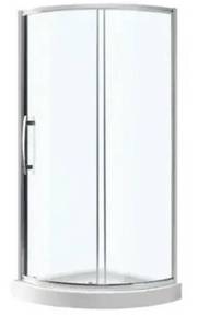 lot 37534 image: Glacier Bay 34 in. x 34 in. Single Threshold Shower Base in White