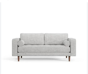 lot 10015 image: Oliver Space Breuer Love Seat, Model 25-86-ORA528-1-HA