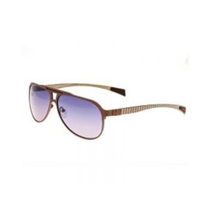 lot 10016 image: Breed BSG006CP Apollo Titanium & Carbon Fiber Sunglasses - Brown & Purple