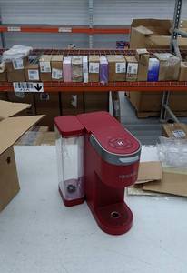 lot 10033 image: Retail - $159.99 Keurig K-Supreme Coffee Maker, Red, Heavily Used