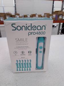 lot 10158 image: Retail - $48.47 Soniclean Pro 4800 Rechargeable Toothbrush