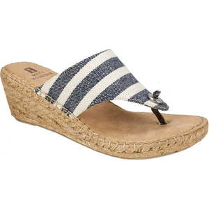 lot 10269 image: White Mountain Beachball Womens Wedge Sandals Womens Shoes