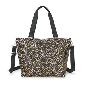 lot 10743 image: Retail - $119.95 Baggallini Large Washable Avenue Tote with Crossbody Strap, Wild Cheetah