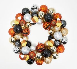 lot 10852 image: Retail - $79.95 Hay & Harvest 22 Shatterproof Lit Ornament Reef