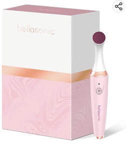 lot 10057 image: Retail - $59.50 Bellasonic 4-in-1 Electric Nail File with Travel Bag Discs, PinkRose Gold