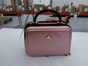 lot 10181 image: Retail - $72.75 Triforce Double Sided Hardside Beauty Case