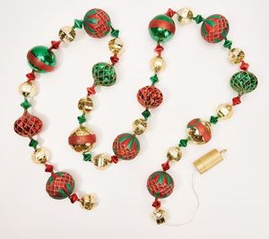 lot 10191 image: Retail - $53.00 Kringle Express 9 Shatterproof Ornament Light Strand, USED