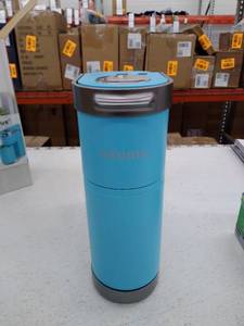 lot 10261 image: Retail - $109.99 Keurig K-Mini Plus Coffee Maker. Aqua