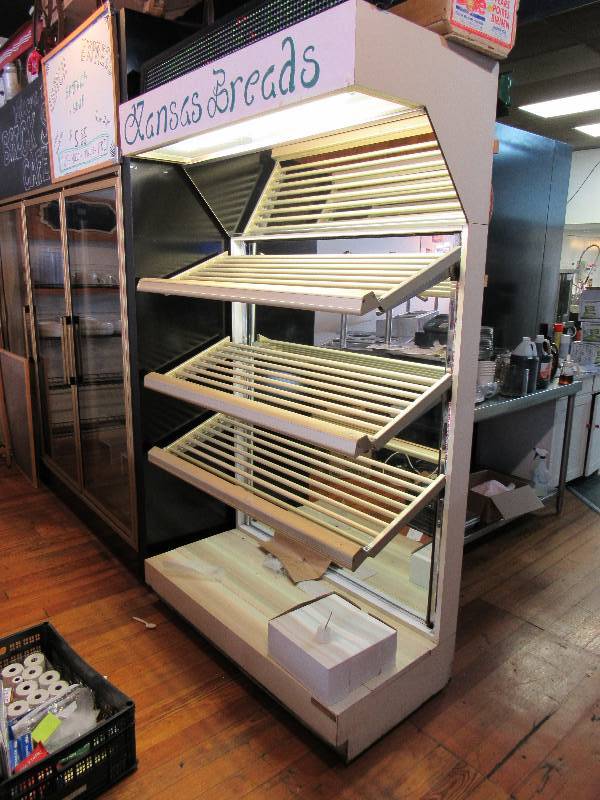 lot 955 image: Structural Concepts 48 Wide (3) Tier Bakery Merchandise Display Shelf
