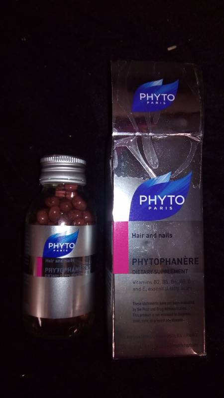 lot 7095 image: PHYTO Phytophanere Hair and Nails Dietary Supplement, 1.54 oz.