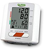 lot 7105 image: Gurin Professional Wrist Digital Blood pressure Monitor - 2 User with Heart Health and Hypertension Indicator