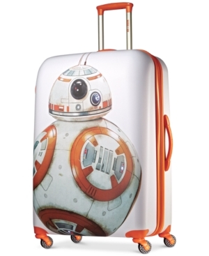 lot 7116 image: American Tourister Star Wars Spinner 28, Multi BB8, One Size