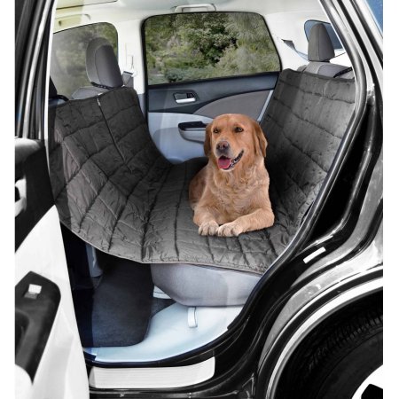 lot 7125 image: Home Dynamix Pet Supplies CPCP-451 Gray All Season Hammock Car Seat Pet Protector - Actual 58 x 56