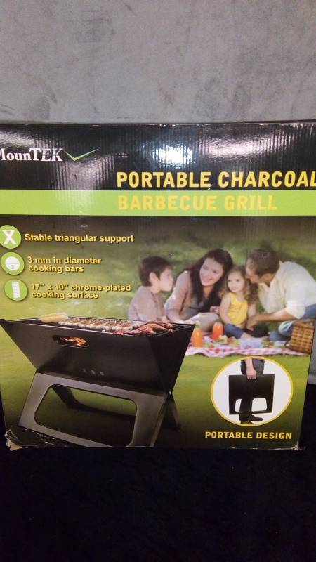 lot 7148 image: iMounTEK Portable Charcoal Barbecue Grill