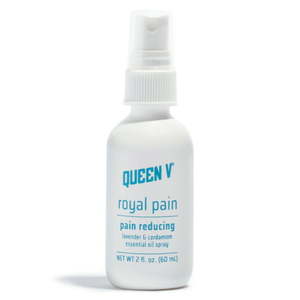 lot 500414 image: Queen V Royal Pain, Pain-Reducing Essential Oil Spray, 2 Oz