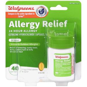 lot 500434 image: Walgreens Allergy Relief Softgels 24 Hour - 40.0 ea