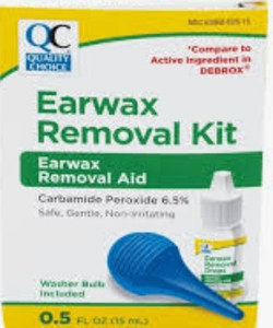 lot 500456 image: QUALITY CHOICE Earwax removal kit