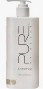 lot 500457 image: Pure By Gloss Body Wash 9.6 oz Clear Rinse Lemon Infusion