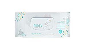 lot 500458 image: Nikis Natural Baby Wipes - 62 Wipes