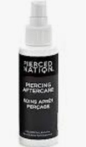 lot 500493 image: Pierced Nation-Piercing Aftercare Spray-alcohol Free-3.4 OZ