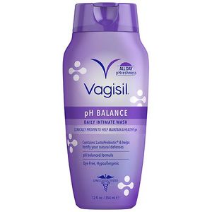 lot 500520 image: Vagisil PH Balance Daily Intimate Vaginal Feminine Wash 12 oz