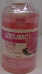 lot 500527 image: coolinko hand soap 16.907 fl oz Rose Scent