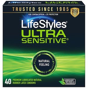 lot 500530 image: ULTRA SENSITIVE 40 CT. HT