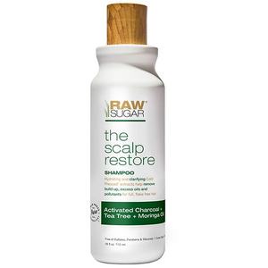 lot 500537 image: Raw Sugar Scalp Restore Shampoo with Activated Charcoal 18 fl oz