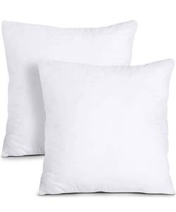 lot 29019 image: UTOPIA BEDDING SQUARE PILLOWS SET OF 2 18 X 18
