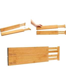 lot 29380 image: THOMAS GRACE BAMBOO DEAWER DIVIDER AND ORGANIZER