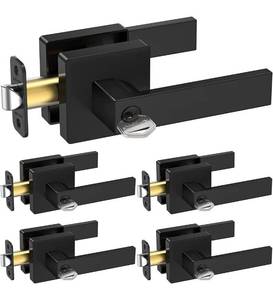 lot 29382 image: TICONN PASSAGE DOOR HANDLE 5 PACK
