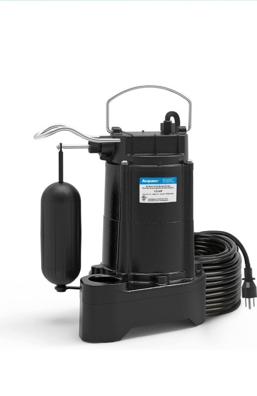 lot 2626 image: Acquaer 13 HP Submersible SewageEffluent Pump