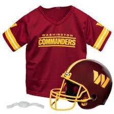 lot 2846 image: Washington commanders Youth HelmetJersey by Franklin