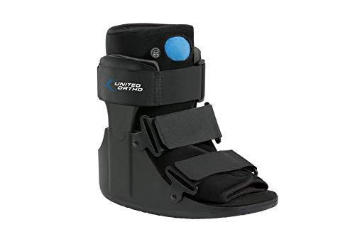lot 6225 image: United Ortho Short Air Cam Walker Fracture Boot, Extra Large, Black