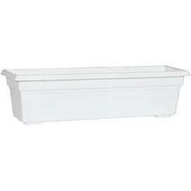 lot 6172 image: 24in Flower Box White