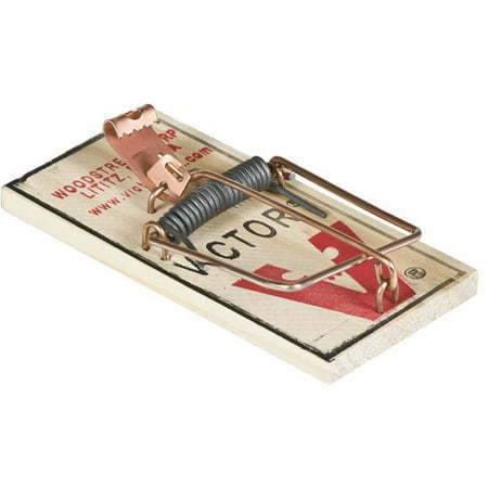 lot 6594 image: Victor Metal Pedal Mouse Trap - 3 Pack