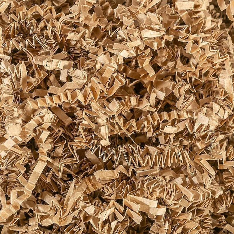 lot 6634 image: Arcadia Garden Products Water Supply Crinkle Cut Paper Shred Filler (2 LB)