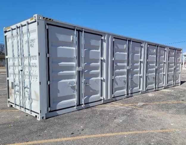 lot 1002B image: 40 High Cube Storage Container, APPROX 102 TALL X 96 WIDE X 40 DEEP