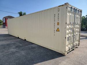 lot 2000 image: 40 High Cube Storage Container, APPROX 102 TALL X 96 WIDE X 40 DEEP