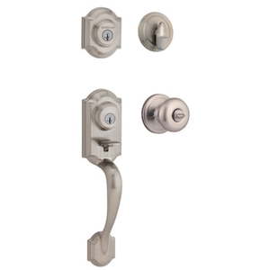 lot 1616 image: Montara Handleset with Juno Knob - 553 Series - Complete Set
