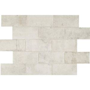 lot 2571 image: Daltile Brickwork Studio 4 in. x 8 in. Glazed Porcelain Floor and Wall Tile (7.92 sq. ft.  case)